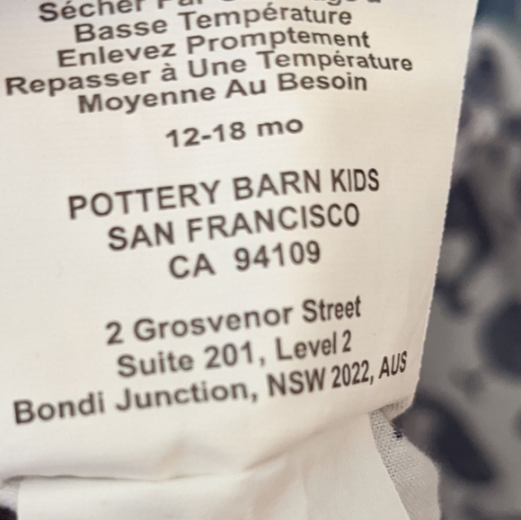 Pottery Barn kids whale swim coverup - Picture 4 of 4